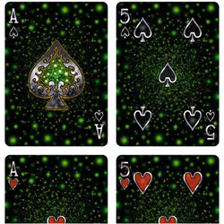 Bicycle Fireflies Playing Cards
