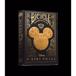 Bicycle Mickey Black Gold playing cards 56 pc(s)