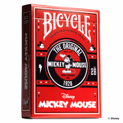 Bicycle Classic Mickey, 56 pc(s), Black, Multicolour, Red, Cardboard, 4 yr(s), Boy/Girl, Adults