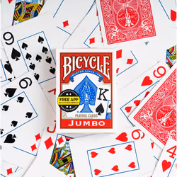 Bicycle Jumbo Rider Back Duopack (2 decks)