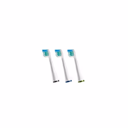 Waterpik Sensonic Complete Care Compact Brush Heads, Replacement Tooth Brush Heads, SRSB-3W, 3 Count