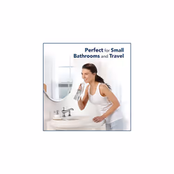 Waterpik Cordless Freedom Water Flosser, Portable and Waterproof Battery Powered Dental Plaque Removal Tool, Ideal for Travel, Small Bathrooms or