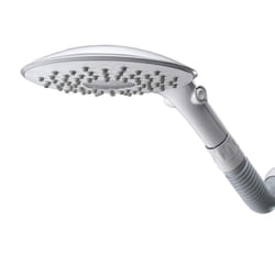 Waterpik CF-201E Flexible Neck 2-Mode Rainfall Rain Shower Head  1.8 G