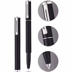 Sheaffer Pop Rollerball Pen with Gift Box Black with Chrome Trim Black Ink