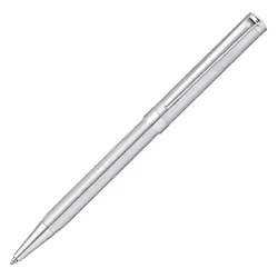 Sheaffer Intensity Engraved Chrome Ballpoint Pen with Chrome Cap and Trim
