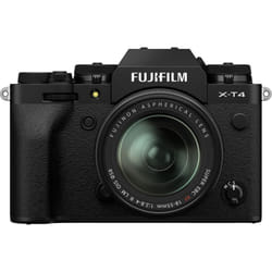 Fujifilm X-T4 Mirrorless Camera with 18-55mm Lens - Black