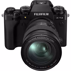 Fujifilm X-T4 Mirrorless Camera with 16-80mm Lens - Black