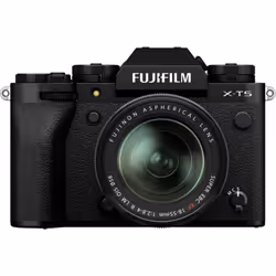 Fujifilm X-T5 Mirrorless Camera with 18-55mm Lens - Black