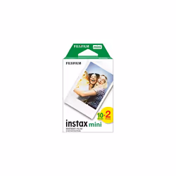 Fujifilm instax mini instant film White Border, 20 shot Pack, suitable for all instax mini cameras and printers