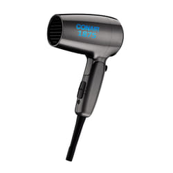 Conair Travel Hair Dryer with Dual Voltage  1875W Compact Hair Dryer with Folding Handle  Travel Blow Dryer