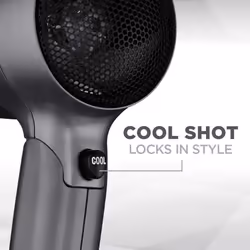 Conair Travel Hair Dryer with Dual Voltage  1875W Compact Hair Dryer with Folding Handle  Travel Blow Dryer