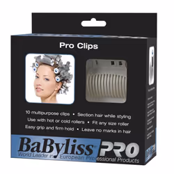 BabylissPRO Clips for Rollers  10 Count Pack of 1