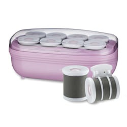 Conair Ceramic Hot Rollers for Long  Medium  and All Hair  Hair Curler  Hair Roller Clips Included  2 inch Rollers