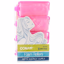 Conair Styling Essentials Foam Rollers Extra Large 61115n