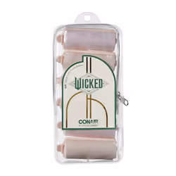 Wicked Glinda 6PK Satin Rollers - hair rollers - foam rollers - heatless hair curlers - Scunci by Conair