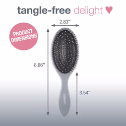 Conair Detangling Hair Brush - For wet and dry hair - Ideal for all ha