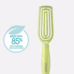 Conair Scalp Care Detangling Brush - Curly Hair Flexi Head Slim Brush with Massager