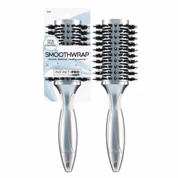 Conair InfinitiPro - Hair Brush - Icy Blue Round Brush for blow out - Detangling Brush - Reduces Frizz and Adds Volume - Blow ...