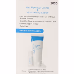 Ladies Sally Hansen Creme Hair Removal Kit Face,Lip,Chin With Lotion 51.7ml