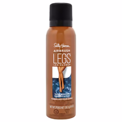 Sally Hansen Airbrush Legs  Leg Spray-On Makeup  Tan Glow  Easy Application  Flawless Looking Legs  Water Resistant  Transfer ...