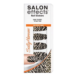 Sally Hansen Salon Effects Couture Nail Stickers  Faux Real  18 Count