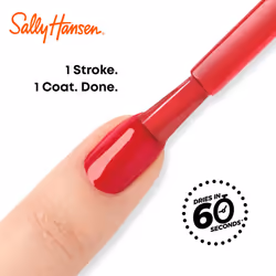 Sally Hansen Insta Dri Show Steel-er  0.31 Fl Oz (Pack of 1)