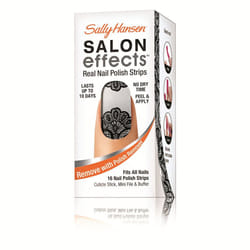 Sally Hansen Salon Effects Real Nail Polish Strips  Amazing Lace  16 Count