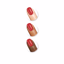 Miracle Gel #444-off with her red!