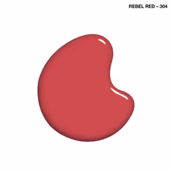 Xtreme Wear Nail Color - 304 Rebel Red by Sally Hansen for Women - 0.4