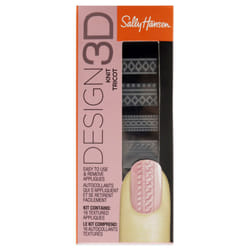 Design 3D Nail Sticker - 310 Knit by Sally Hansen for Women -16 Pc Sti