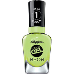 Sally Hansen miracle gel neon nail varnish 052 Electri lime