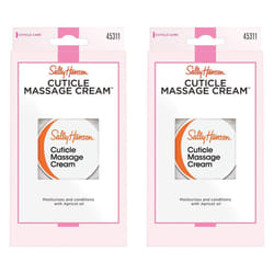 Sally Hansen Nail Treatment Cuticle Massage Cream, 2 CountPack of 1