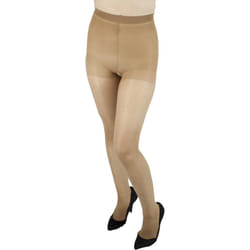 L'eggs womens Leggs Women's Sheer Energy Control Top Reinforced Toe 2 Pair pantyhose  Suntan  Queen US