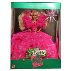 Barbie Mattel Happy Holidays 1990