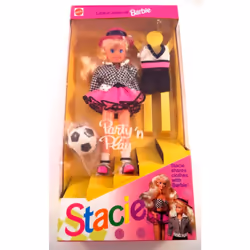 Barbie - Party n Play STACIE Doll Littlest Sister of Barbie (1992)