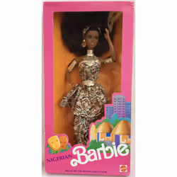 Mattel Nigerian Barbie 1989 Dolls of The World Collection