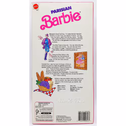 Mattel Dolls of The World Collection-Parisian Barbie-1990-Special Edit