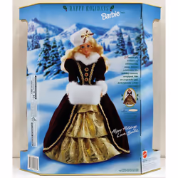Mattel Happy Holidays Barbie Christmas 1996