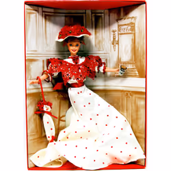 Barbie Mattel Soda Fountain Sweetheart Coca Cole 1st