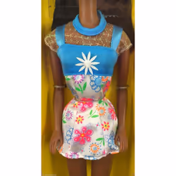 Flower Fun Barbie African-American Doll