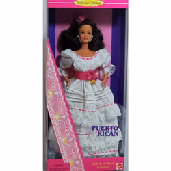 Mattel Barbie Puerto Rican Collector Vintage Dotw Dolls of the World