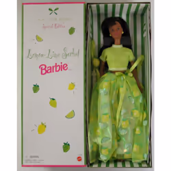 Mattel Barbie 20318 1998 Avon Lemon-Lime Sorbet African American Doll
