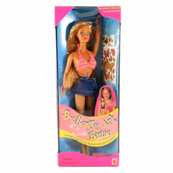 Butterfly Art Barbie Doll