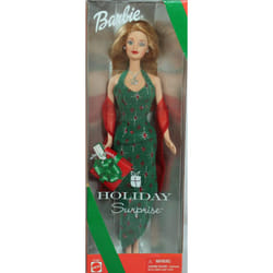 Barbie 27290 2000 Holiday Surprise Doll