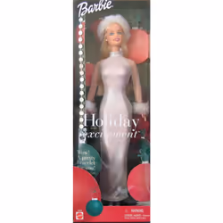Barbie Holiday Excitement Doll with a Bracelet for You