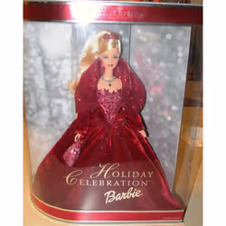 Mattel 2002 Holiday Celebration Barbie