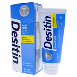 Johnson & Johnson Desitin Rapid Relief Diaper Rash Cream - 4 oz Cream