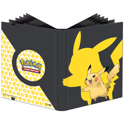 Ultra PRO Pikachu 2019 9-Pocket Pro-Binder for Pokémon, Card holder, Black, Yellow