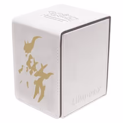 Ultra PRO Elite Series: Arceus Alcove Flip Deck Box for Pokémon, Card holder, Gold, White, 1 pc(s)