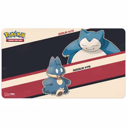Ultra PRO Snorlax and Munchlax Standard Gaming Playmat Mousepad for Pokemon, Play mat, Multicolour, 1 pc(s)
